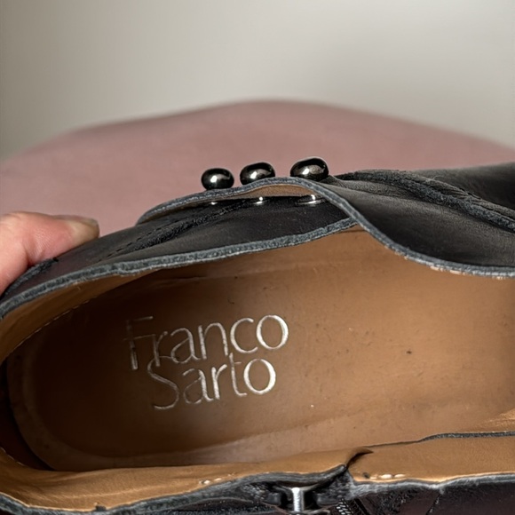 Franco Sarto Kelton Ankle Boots in Black - Picture 7 of 8